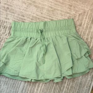 JoyLab Light Green Skater Skirt